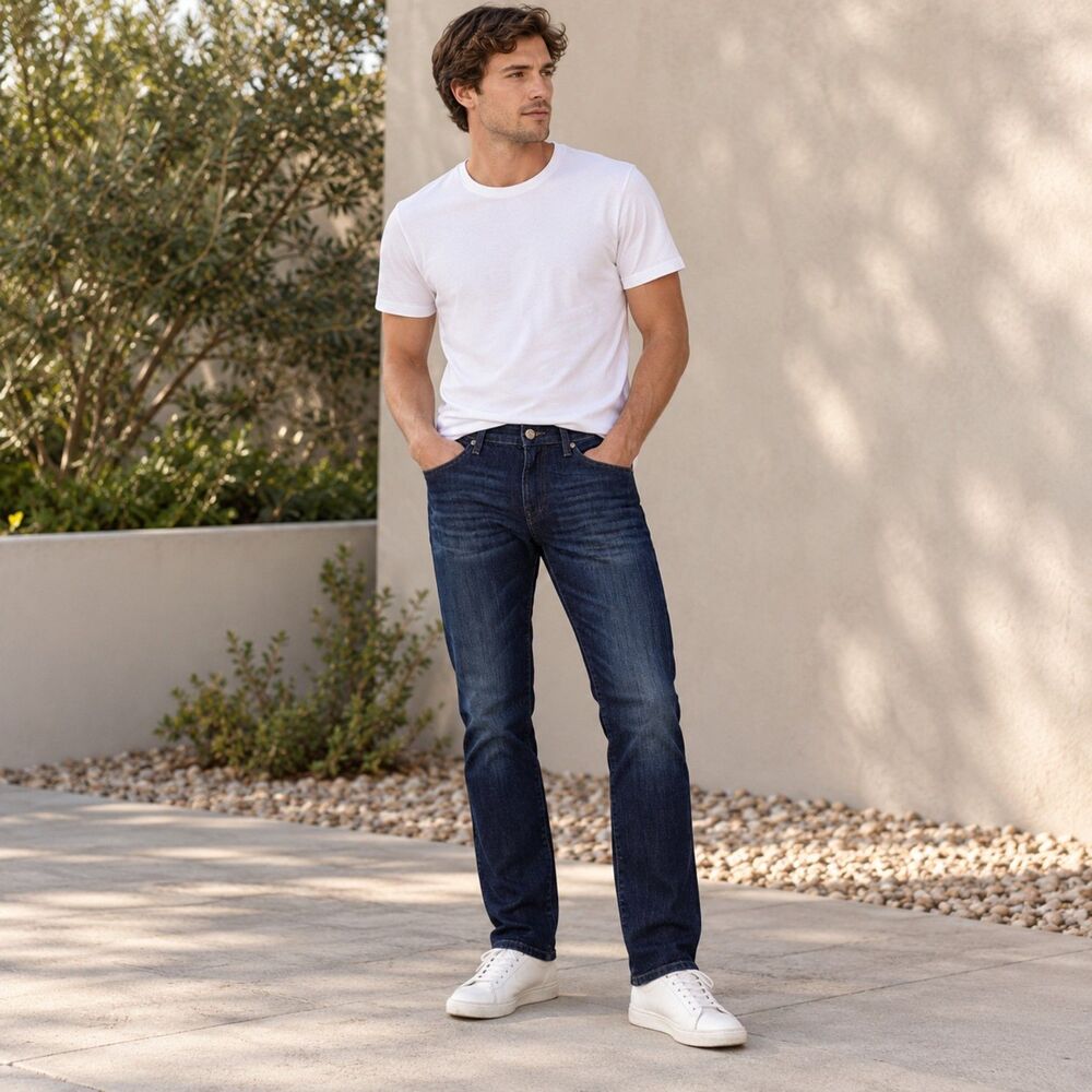 Mavi Marcus Mens 29x32 Dark Blue Slim Straight Denim Jeans NWT